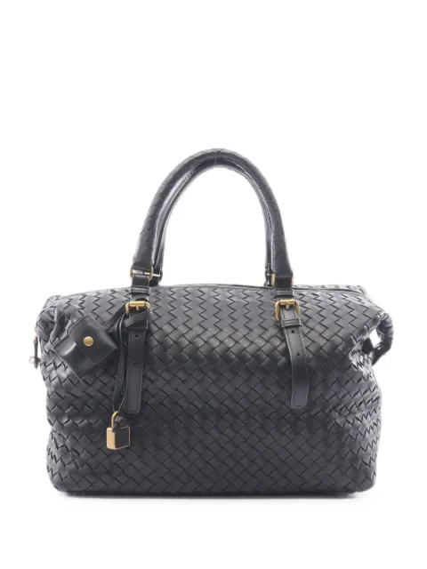 Bottega Veneta Pre-Owned 2010s mini Intrecciato tote bag Black 1102234