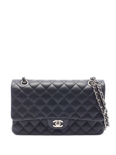 CHANEL Pre-Owned 2020-2021 Double Flap shoulder bag Black 110324530912620