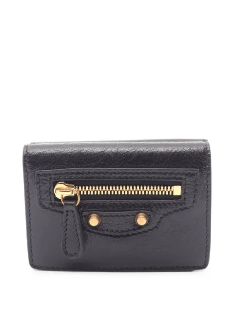 Balenciaga Pre-Owned Le City trifold wallet Black 1101742