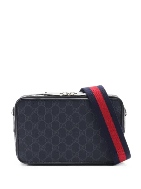 Gucci Pre-Owned GG Supreme shoulder bag Black 1102041