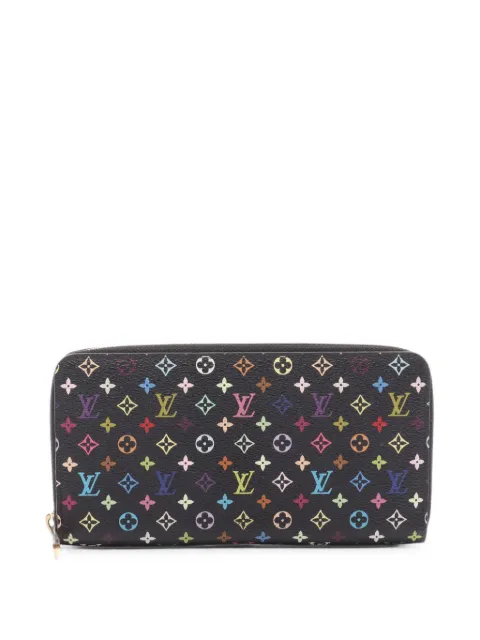 Louis Vuitton Pre-Owned 2012 Monogram Multicolore Zippy wallet Black 1103159CA1152