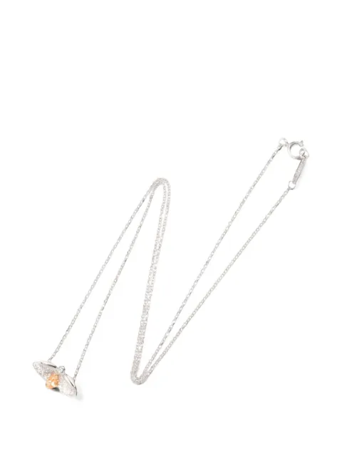 Tiffany & Co. Pre-Owned 2010s Firefly diamond garnet necklace Silver 1102548