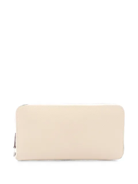 Hermès Pre-Owned Azap leather wallet Neutrals 1103007K