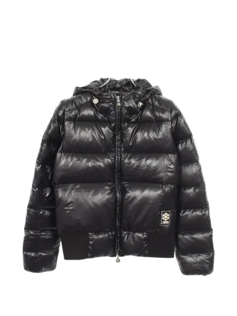 Fendi Pre-Owned 2010s FF logo down jacket Black 1087013