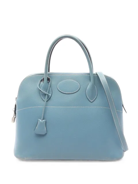 Hermès Pre-Owned 2006 35 Bolide Epsom tote bag Blue 1101798JINSQUARE