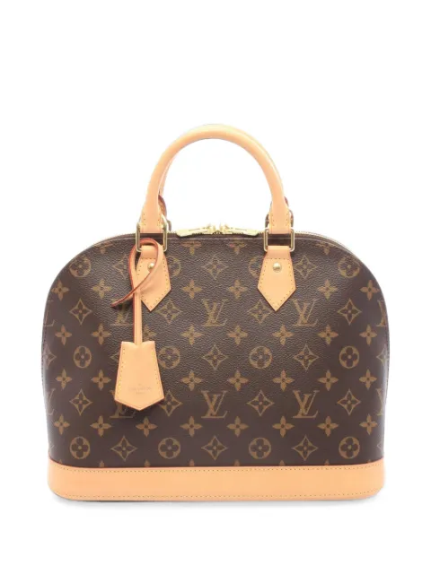 Louis Vuitton Pre-Owned 2015 Alma Monogram handbag Brown 1103684FL2175