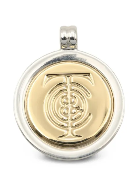 Tiffany & Co. Pre-Owned 2010s T&C logo-engraved pendant Gold 1101953