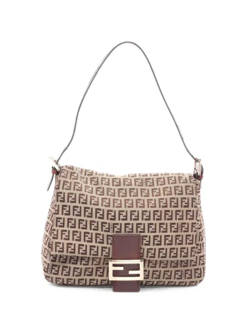 Fendi Pre-Owned 2010s Mamma Zucchino Baguette shoulder bag Neutrals 1103023