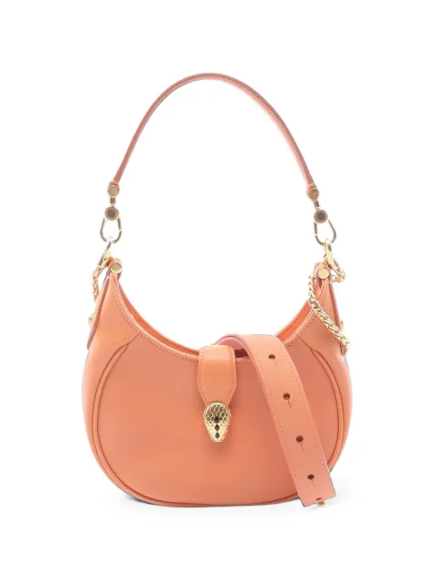 Bvlgari Pre-Owned 2010s small Serpenti Ellipse shoulder bag Orange 1102977