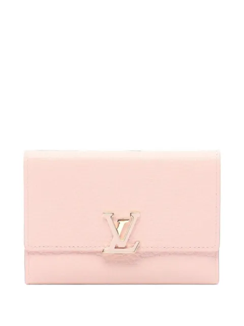 Louis Vuitton Pre-Owned 2010s Capucines trifold wallet Pink 1101849