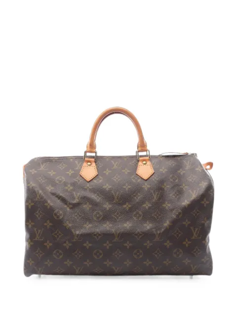 Louis Vuitton Pre-Owned 1995 40 Speedy Monogram handbag Brown 1103043SP0975