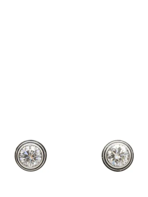 Cartier 2010s Damour diamond earrings Silver 1101439UNW385