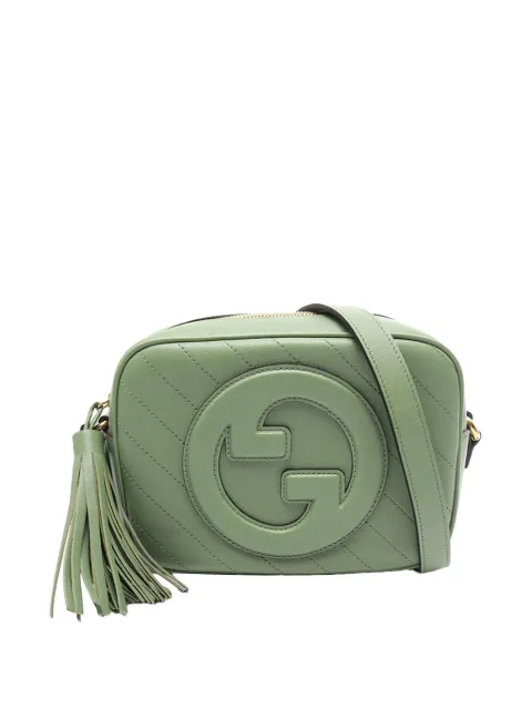 Gucci Pre-Owned 2016-2026 Small Blondie crossbody bag Green RKLQ4NNUW8TXYEIS