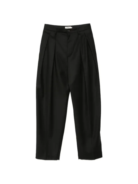 Barena Tommy pleated wide-leg trousers Black PAD57510482590