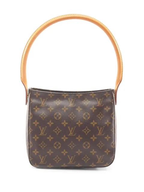 Louis Vuitton Pre-Owned 2001 Monogram Looping MM shoulder bag Brown 1UKHLRHQDF9OHC1V