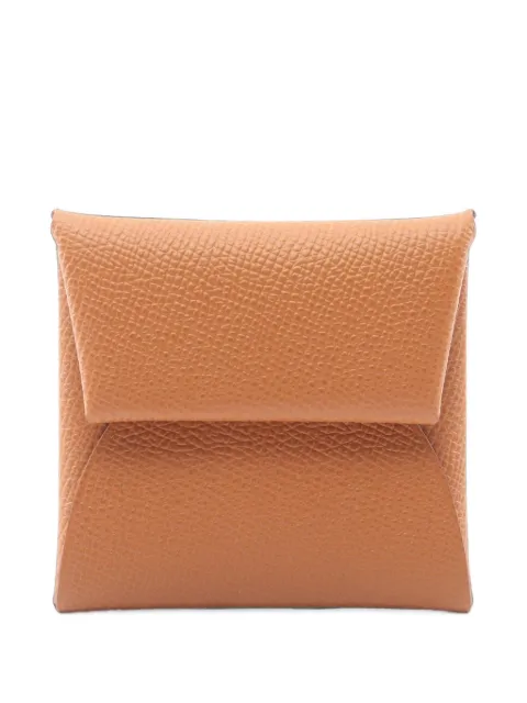 Hermès Pre-Owned 2024 Bastia Epsom coin purse Brown 1101707W