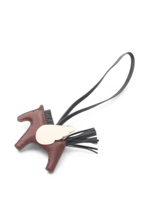 Hermès Pre-Owned 2025 PM Rodeo Pegasus bag charm Brown 1102077K