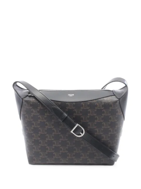 Celine Pre-Owned 2020s Harry Triomphe shoulder bag Black 1102183