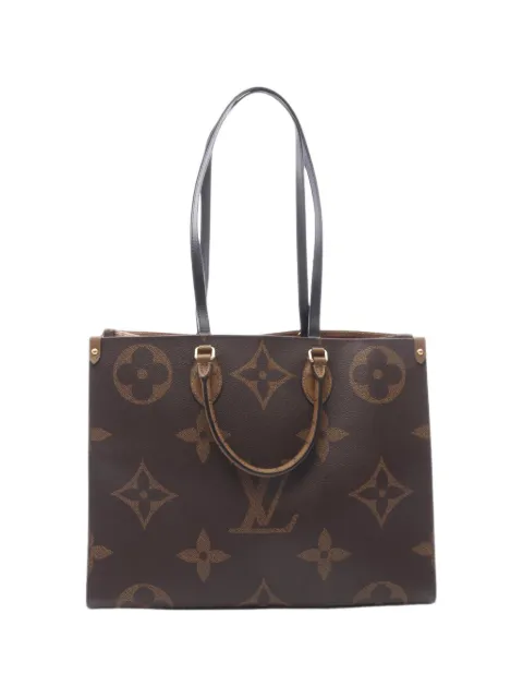 Louis Vuitton Pre-Owned GM Monogram Giant On-the-go tote bag Brown 1102952