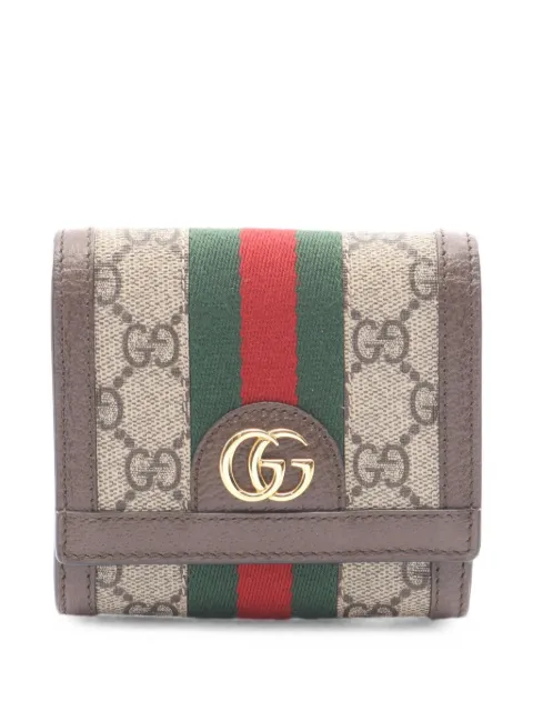 Gucci Pre-Owned 2010s Ophidia GG bi-fold wallet Neutrals 1103164
