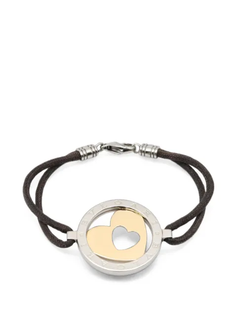 Bvlgari Pre-Owned 2010s Tondo Heart bracelet Silver 1101964