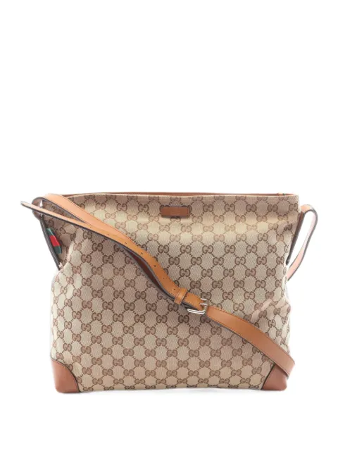 Gucci Pre-Owned GG Canvas Sherry Line shoulder bag Neutrals 1103289