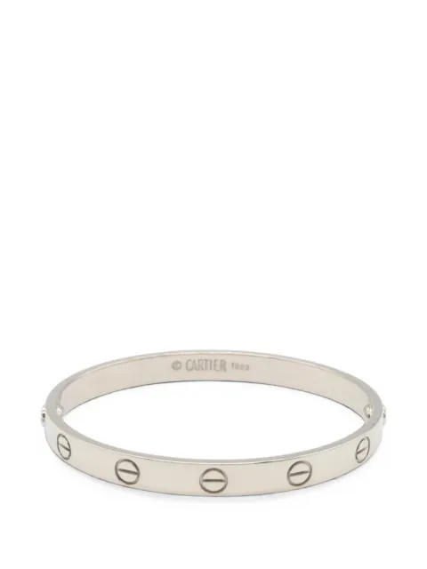Cartier 2010s Love bracelet Silver 1101435E12781