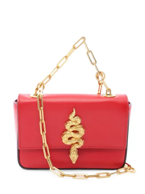 Valentino Garavani Pre-Owned 2000s Snake chain tote bag Red 1103277