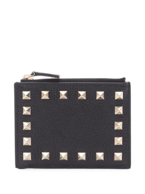 Valentino Garavani Pre-Owned 2020s Rockstud card case Black 1101738