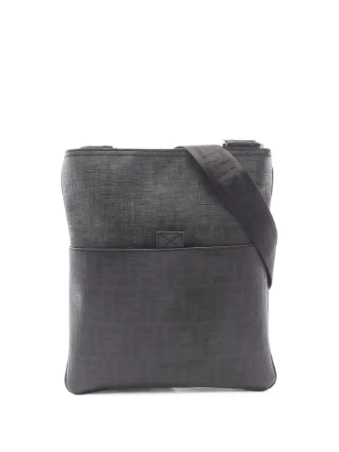 Fendi Pre-Owned 2010s Zucca cross body bag Grey 1102540