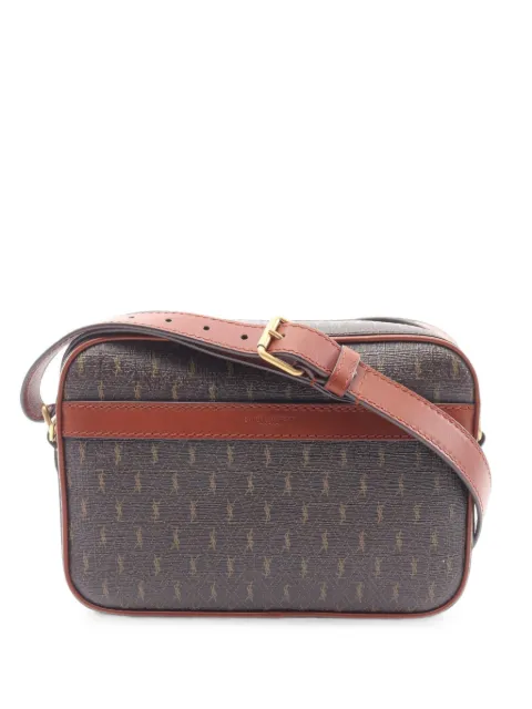 Saint Laurent Pre-Owned monogram shoulder bag Brown 1098283