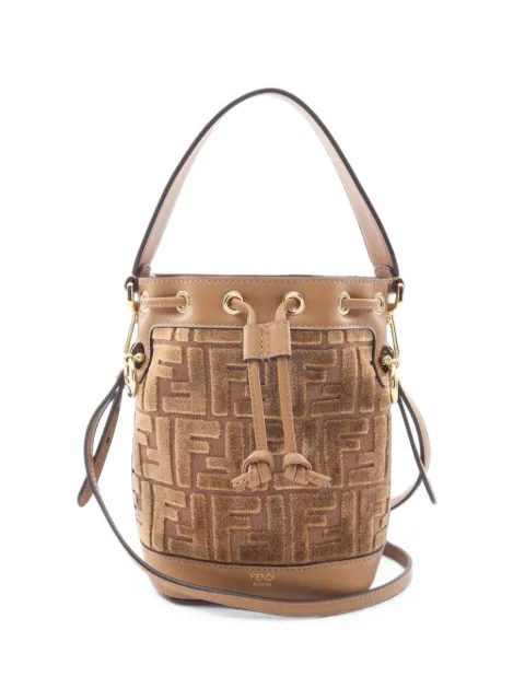 Fendi Pre-Owned 2020s Mon Tresor bucket bag Brown 1101750