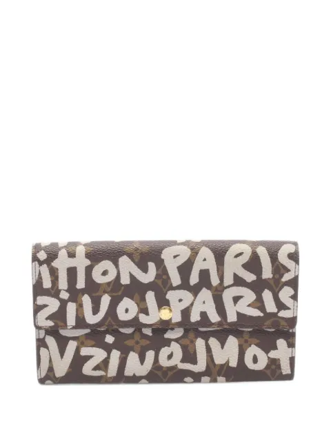 Louis Vuitton Pre-Owned 2001 Graffiti Monogram wallet Brown 1103319TH0041