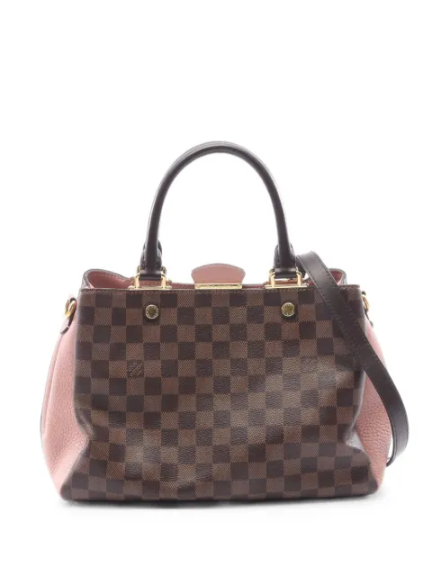 Louis Vuitton Pre-Owned Brittany Damier Ebène Magnolia tote bag Brown 1102950SR4118