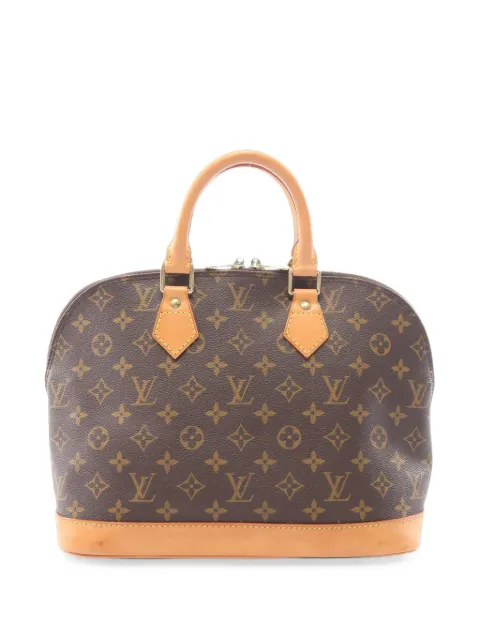 Louis Vuitton Pre-Owned 1997 PM Alma Monogram canvas tote bag Brown 1102496BA0997