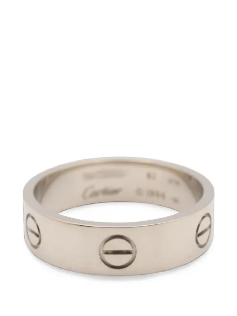 Cartier 2010s Love ring Silver 1101073M8110