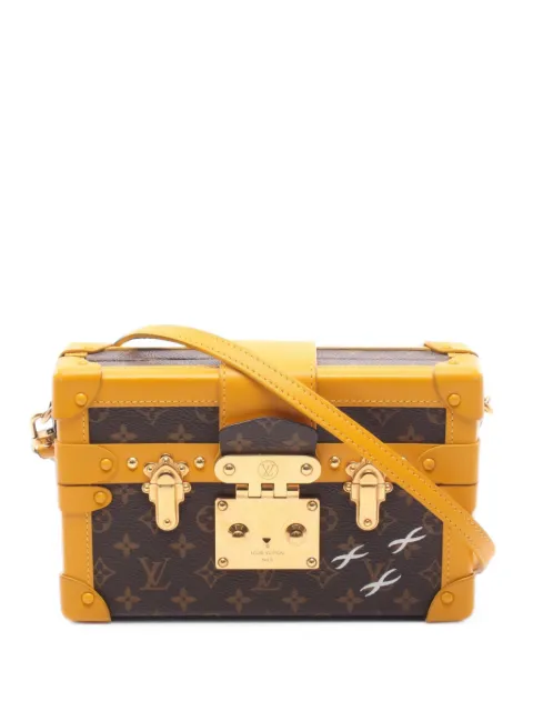 Louis Vuitton Pre-Owned 2015 petite Malle Monogram canvas cross body bag Brown 1102044DU1165