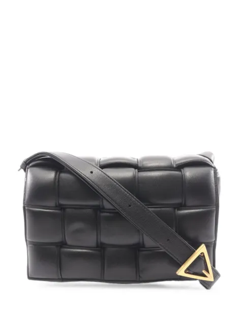 Bottega Veneta Pre-Owned 2010s Padded Cassette shoulder bag Black 1102999