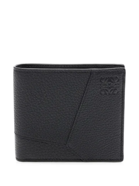 Loewe Pre-Owned Puzzle Edge bifold wallet Black 1102172