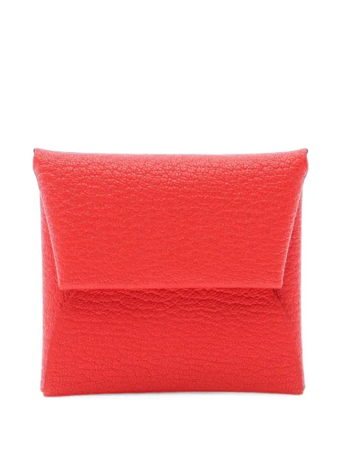 Hermès Pre-Owned Bastia coin purse Red 1103260G