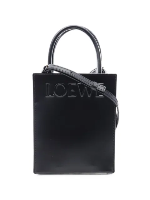 Loewe Pre-Owned 2010s Standard A5 tote bag Black 1103281