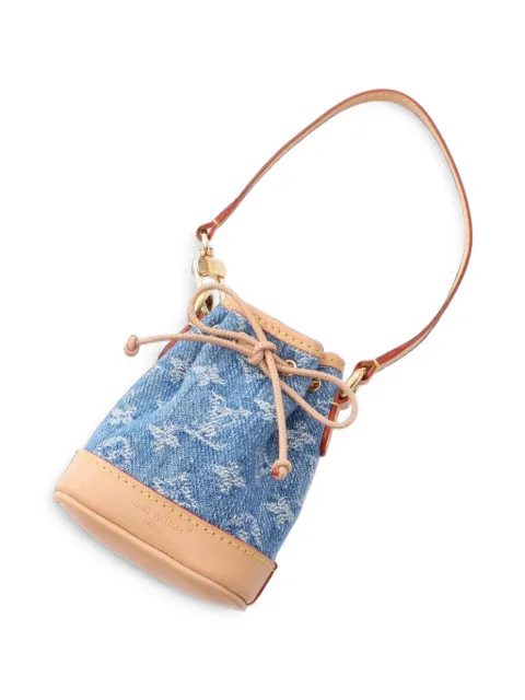 Louis Vuitton Pre-Owned 2023 Micronoe Monogram bag charm Blue 1103342IK4213
