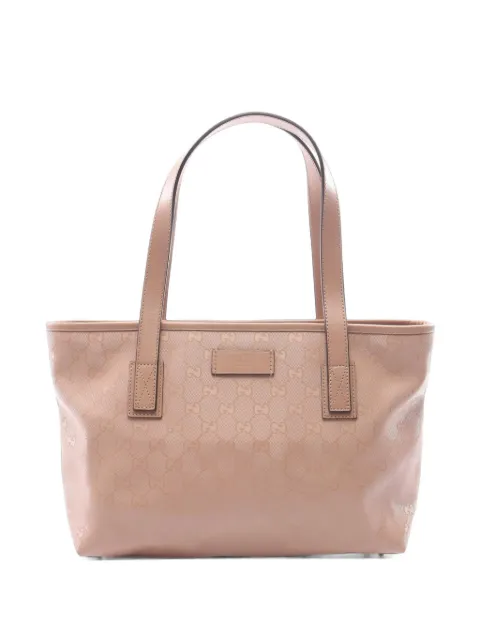 Gucci Pre-Owned 2010s GG Imprime shoulder bag Neutrals 1101804