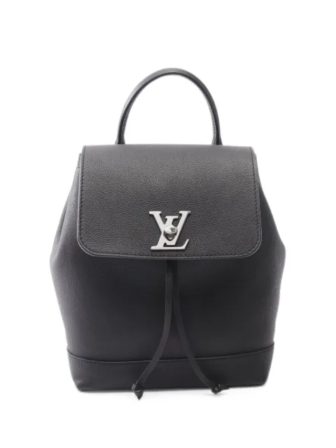 Louis Vuitton Pre-Owned 2018 Lockme backpack Black 1101850DU5128