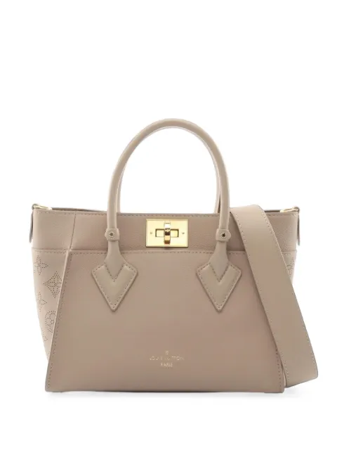 Louis Vuitton Pre-Owned 2021s PM On My Side Carré tote bag Neutrals 1102429