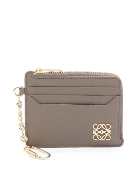 Loewe Pre-Owned 2020s Anagram Square coin purse Grey 1102005