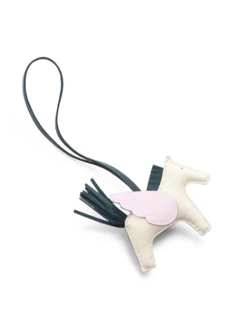 Hermès Pre-Owned 2022 Rodeo Pegasus bag charm Neutrals 1103253U