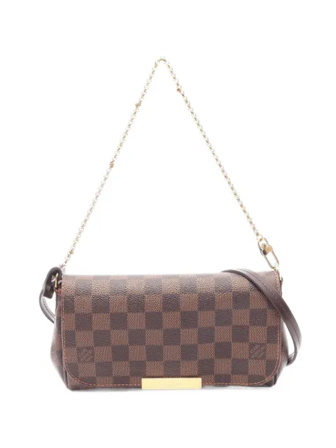 Louis Vuitton Pre-Owned 2015 PM Favorite Damier Ebene clutch bag Brown 1102061SA3115
