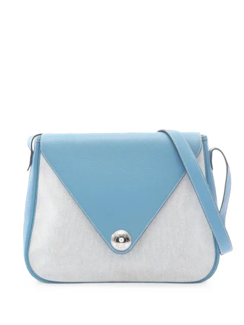 Hermès Pre-Owned 2000 Christine shoulder bag Blue 1103053DINSQUARE