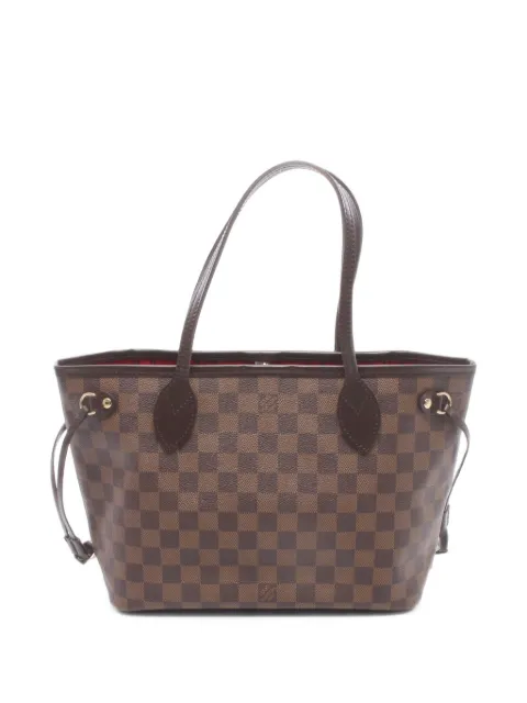 Louis Vuitton Pre-Owned 2011 PM Neverfull Damier Ebene shoulder bag Brown 1102437VI0111